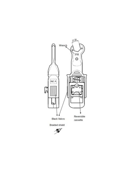 2-blade coax wire stripper