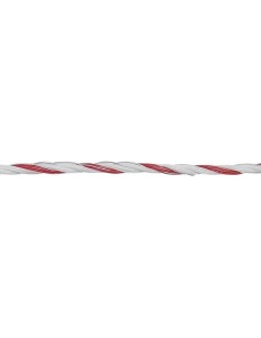 Poly wire Profi 400 m, white/red, 9x0,30 TriC 2