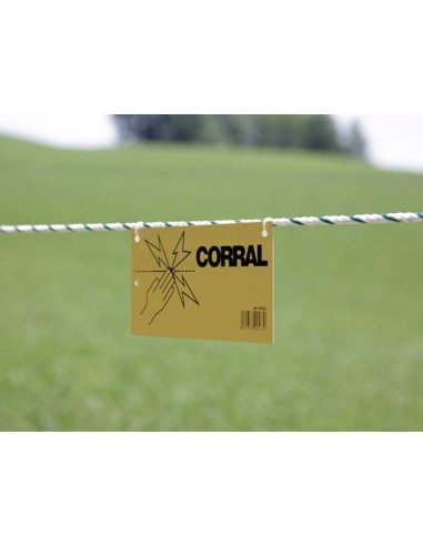 Waarschuwingsbord Corral