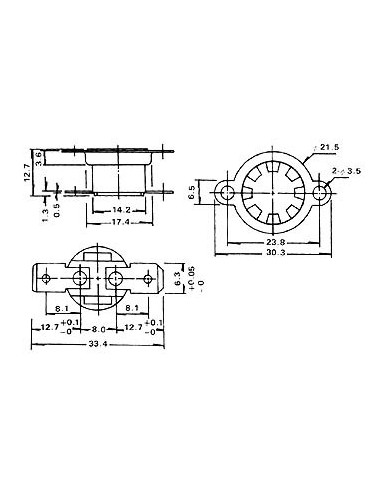 INTERRUPTEUR THERMIQUE - NO - 70°