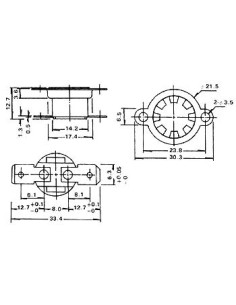 BIMETALLSCHALTER - SCHLIEßTEMPERATUR - 80°C 2