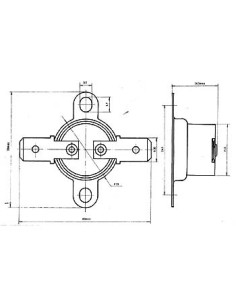 THERMISCHE SCHAKELAAR - NC - 120°C 2