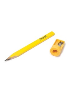 CARPENTER'S PENCIL SET WITH 12 PENCILS AND 1 SHARPENER 2