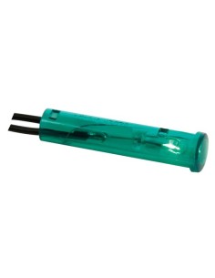 RONDE 7mm SIGNAALLAMP 24V GROEN