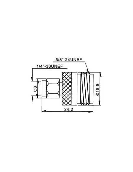 SMA-STECKER / N-BUCHSE