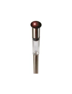 LAMPE SOLAIRE POUR JARDIN avec socle en acier inoxydable... 2