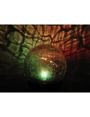 RGB LED SOLAR LIGHT - with stainless steel pole...