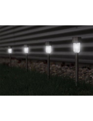 SOLAR-GARTENLEUCHTE - 8er-Set