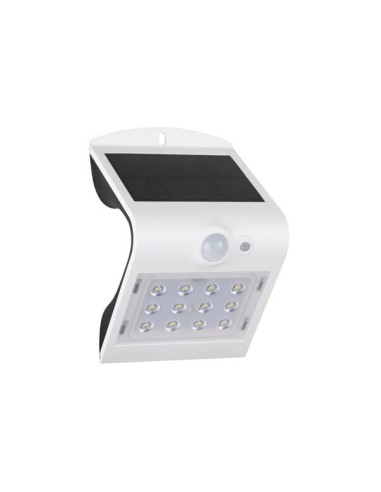 SOLAR LED WALL LIGHT WITH PIR SENSOR - 1.5 W -...