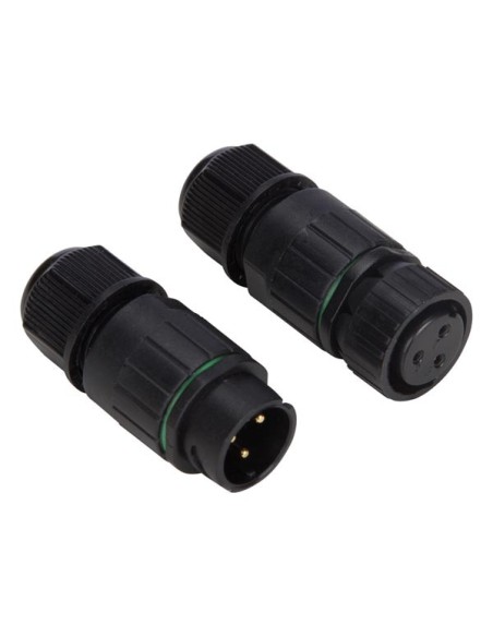 3P CABLE MOUNT - WATERPROOF IP67 - 13A 230V  M+ F (1 set)