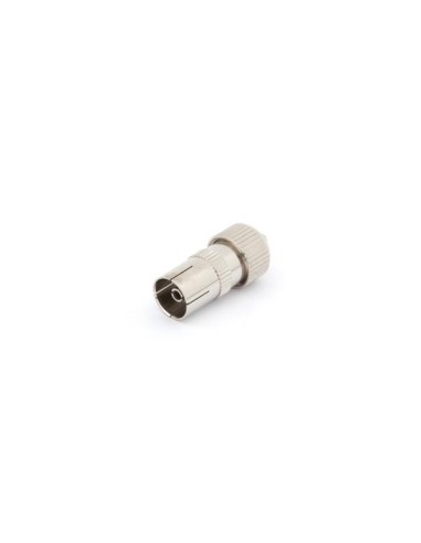 TV PLUG METAL 9.5mm/2.3mm - FEMALE