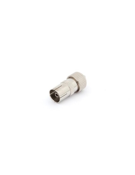 TV PLUG METAL 9.5mm/2.3mm - FEMALE