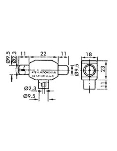TV SPLITTER - METAL 2