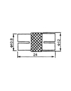 2 x PAL-BUCHSE, METALL 2
