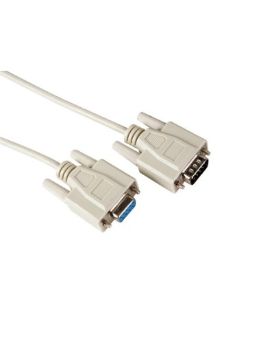 SERIAL CABLE SUBD9 MALE - SUBD9 FEMALE / 2m