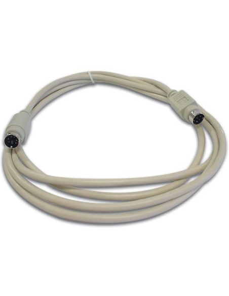 CABLE CLAVIER PS/2 MINI-DIN6 MALE - MINI-DIN6 MALE / 2m
